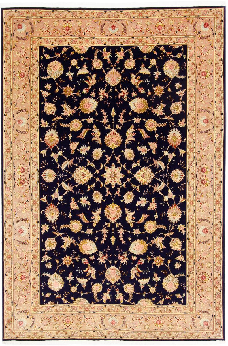 Περσικό χαλί Tabriz 294x200 294x200, Περσικό χαλί Οι κόμποι έγιναν με το χέρι