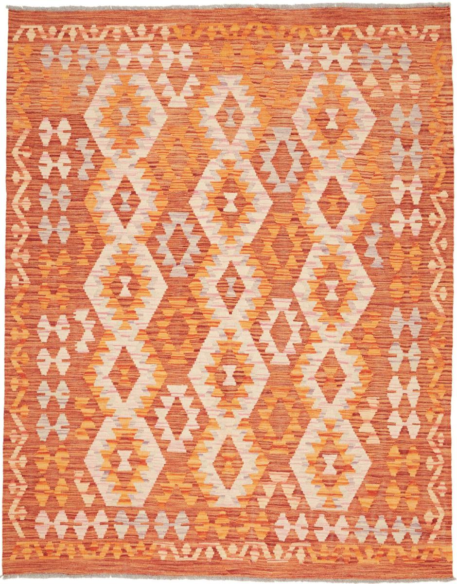 Tapis afghan Kilim Afghan 196x153 196x153, Tapis persan Tissé à la main