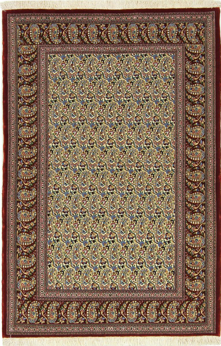  ペルシャ絨毯 Eilam 絹の縦糸 153x105 153x105,  ペルシャ絨毯 手織り