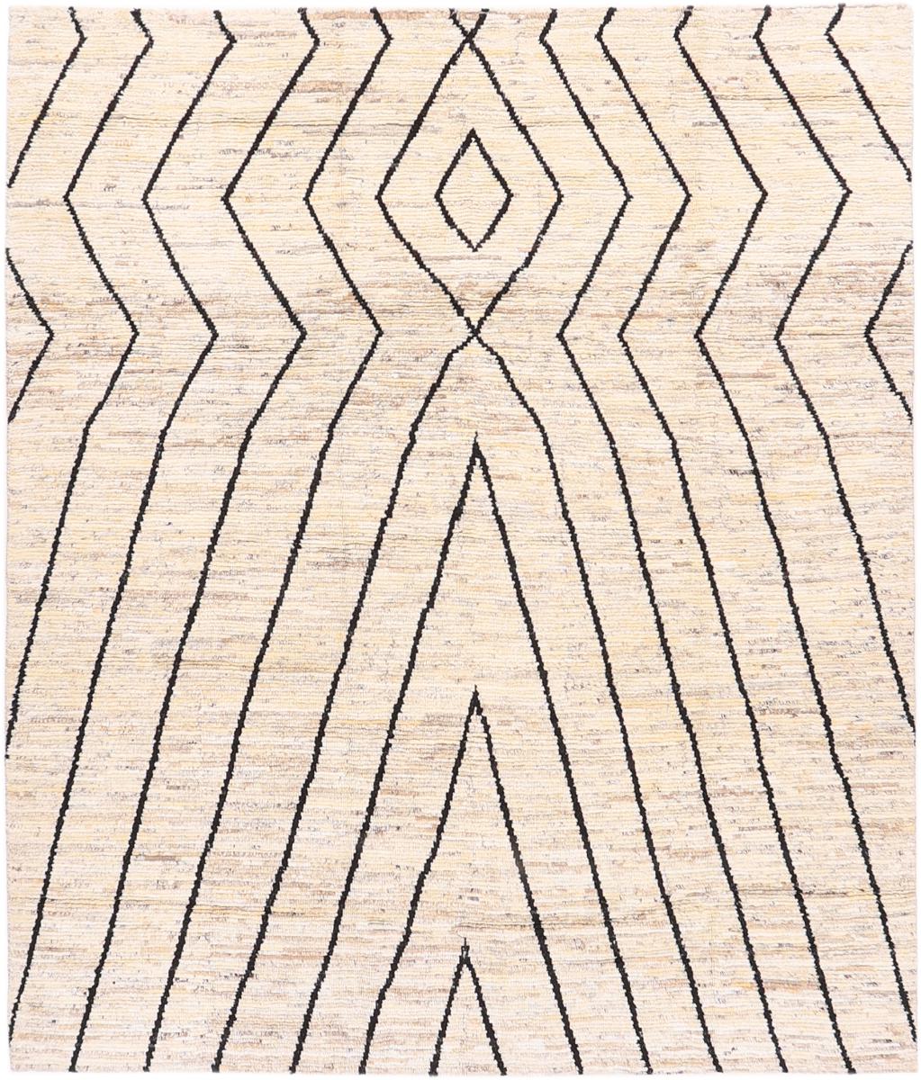 Afghanischer Teppich Berber Maroccan Atlas 296x252 296x252, Perserteppich Handgeknüpft