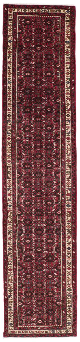 Tapis persan Hamadan 386x82 386x82, Tapis persan Noué à la main