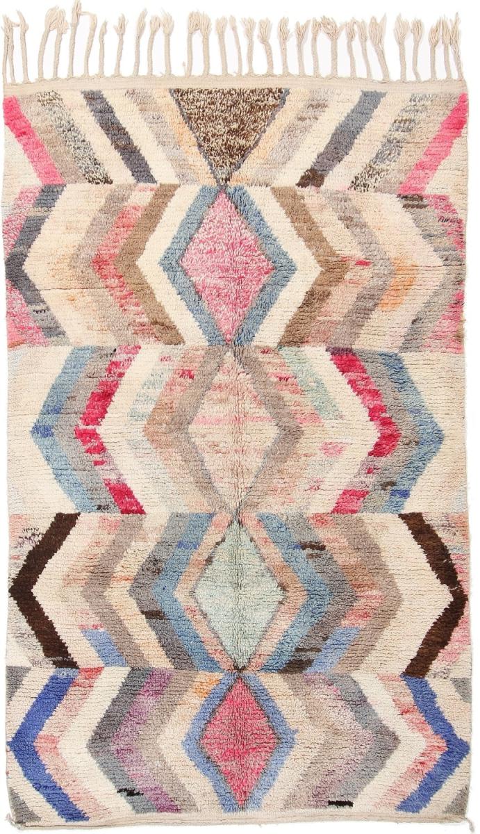 Marokkanischer Teppich Berber Maroccan Antik 9'10"x6'3" 9'10"x6'3", Perserteppich Handgeknüpft