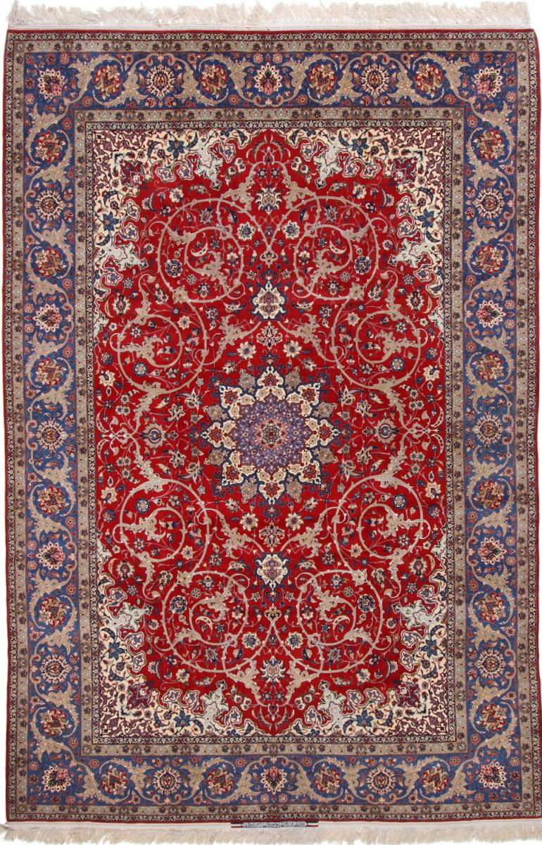 ペルシャ絨毯 高品質 トルクメン族 ET3425 縦糸シルク - ラグ 