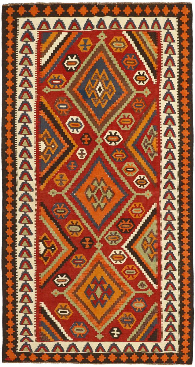  ペルシャ絨毯 キリム Fars Heritage 261x139 261x139,  ペルシャ絨毯 手織り