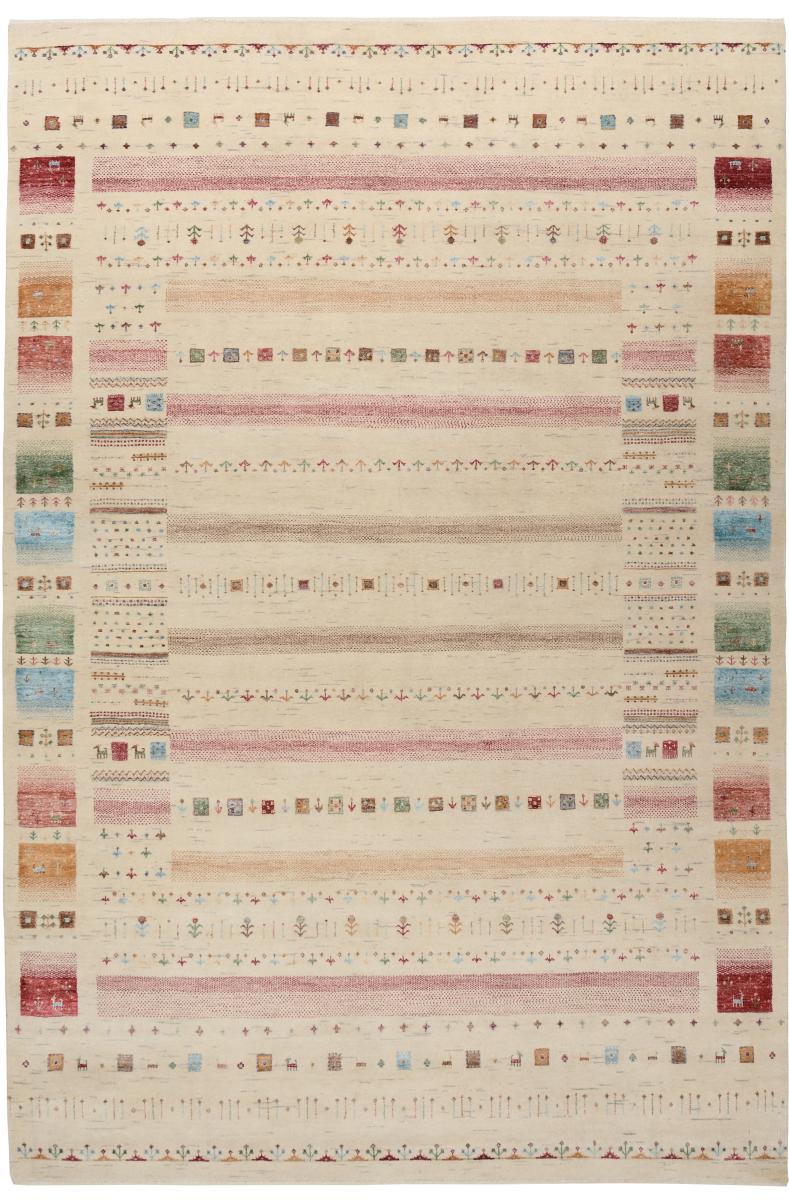 Indiaas tapijt Gabbeh Loribaft Design 10'0"x6'7" 10'0"x6'7", Perzisch tapijt Handgeknoopte