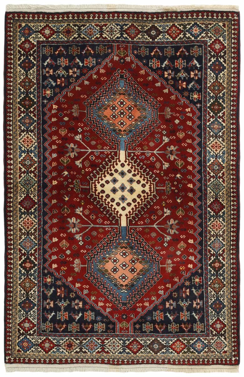  ペルシャ絨毯 ヤラメー 150x103 150x103,  ペルシャ絨毯 手織り