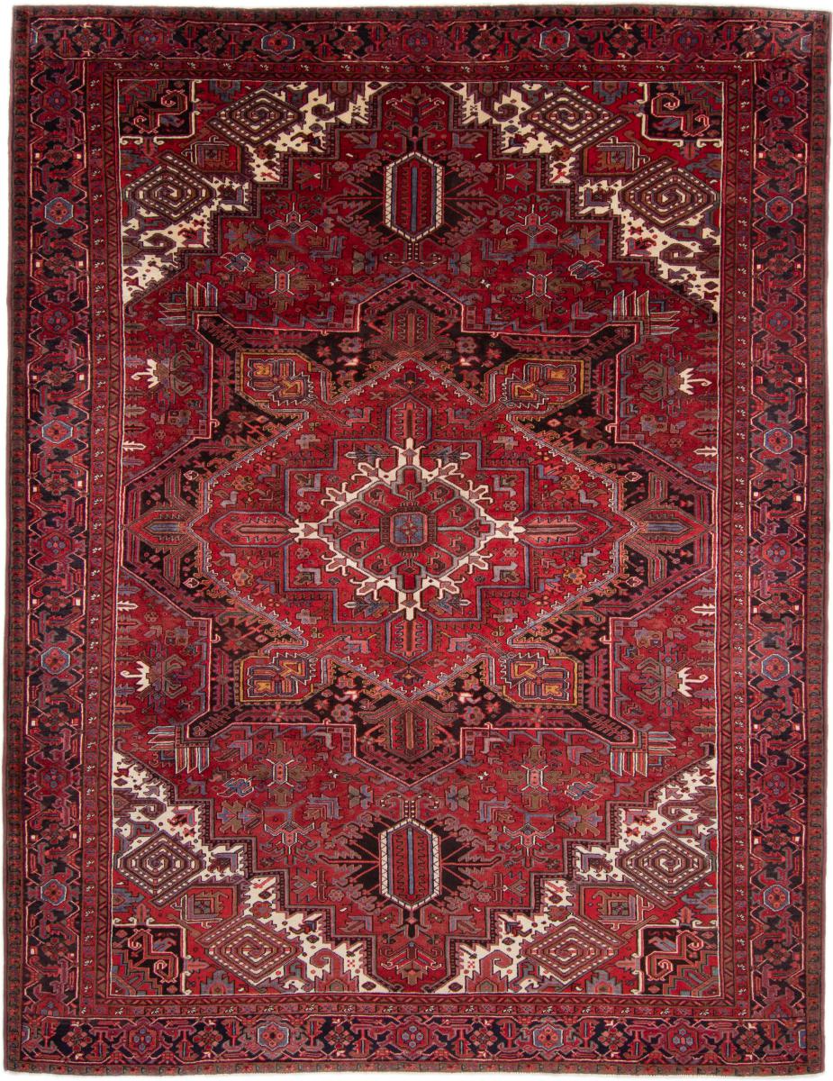 Persian Rug Heriz 389x299 389x299, Persian Rug Knotted by hand