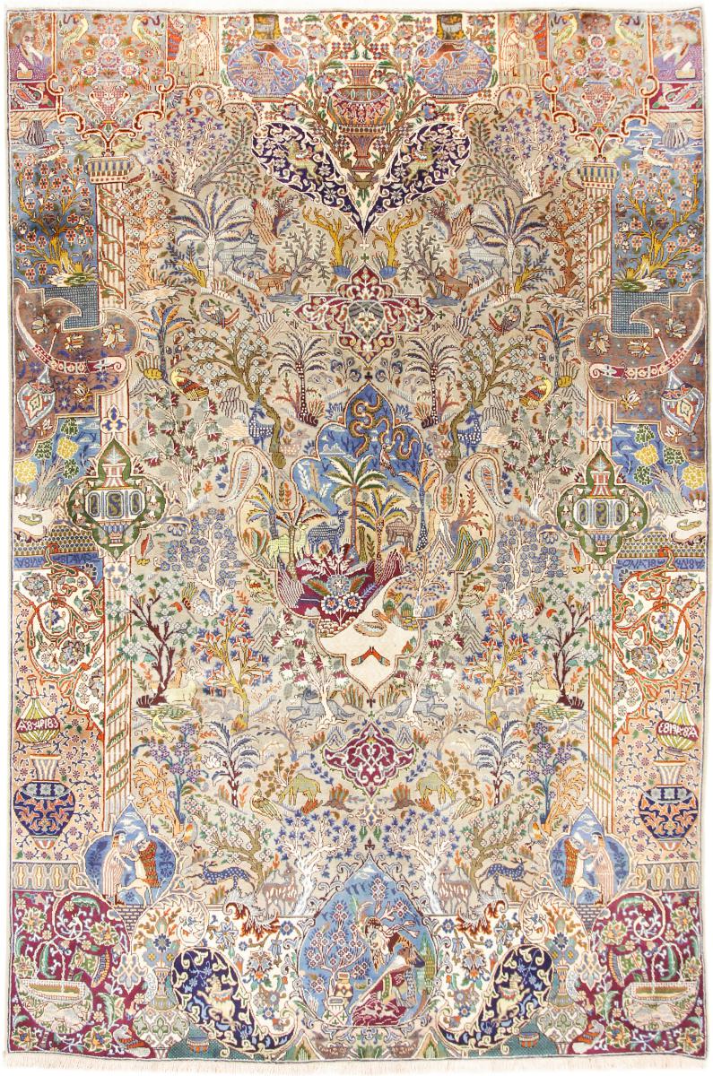Persian Rug Kaschmar 291x199 291x199, Persian Rug Knotted by hand