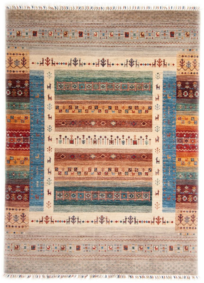 Pakistani rug Arijana Design 6'6"x4'9" 6'6"x4'9", Persian Rug Knotted by hand