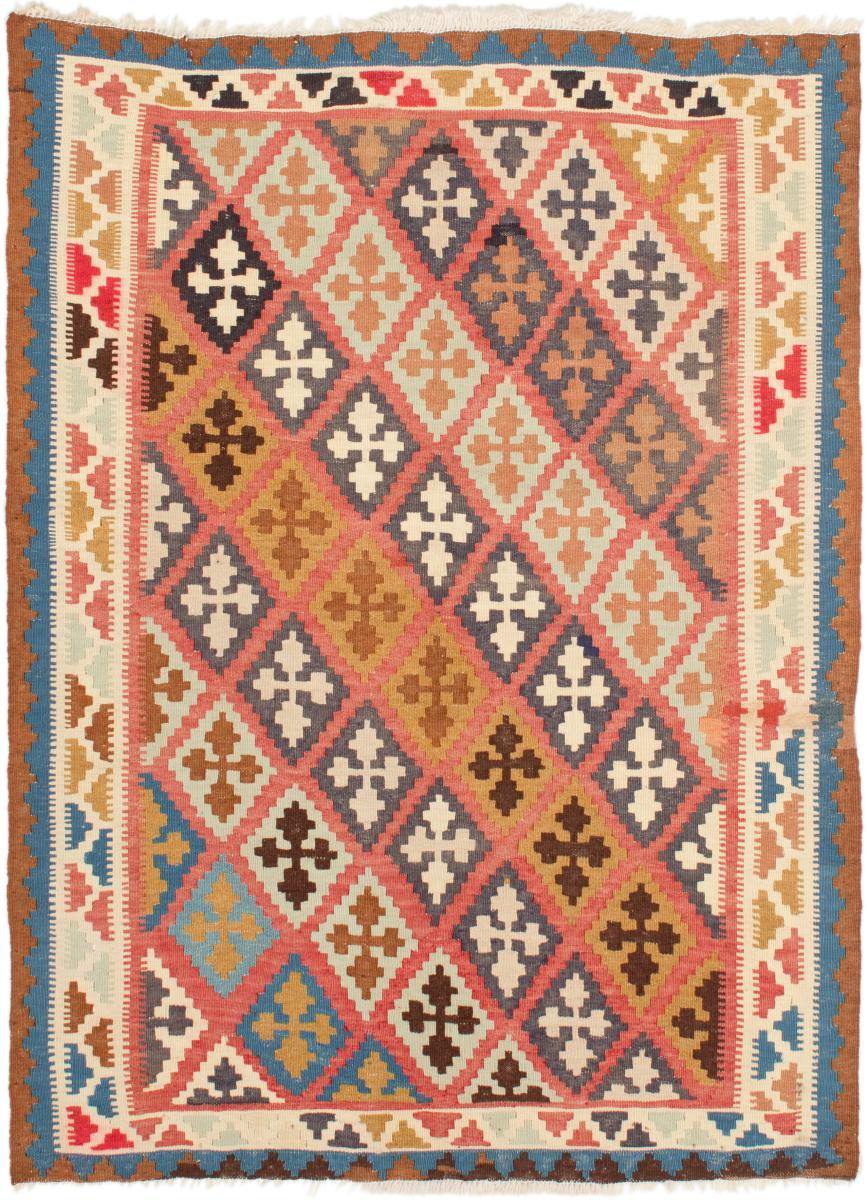 Perzisch tapijt Kilim Fars 140x102 140x102, Perzisch tapijt Handgeweven