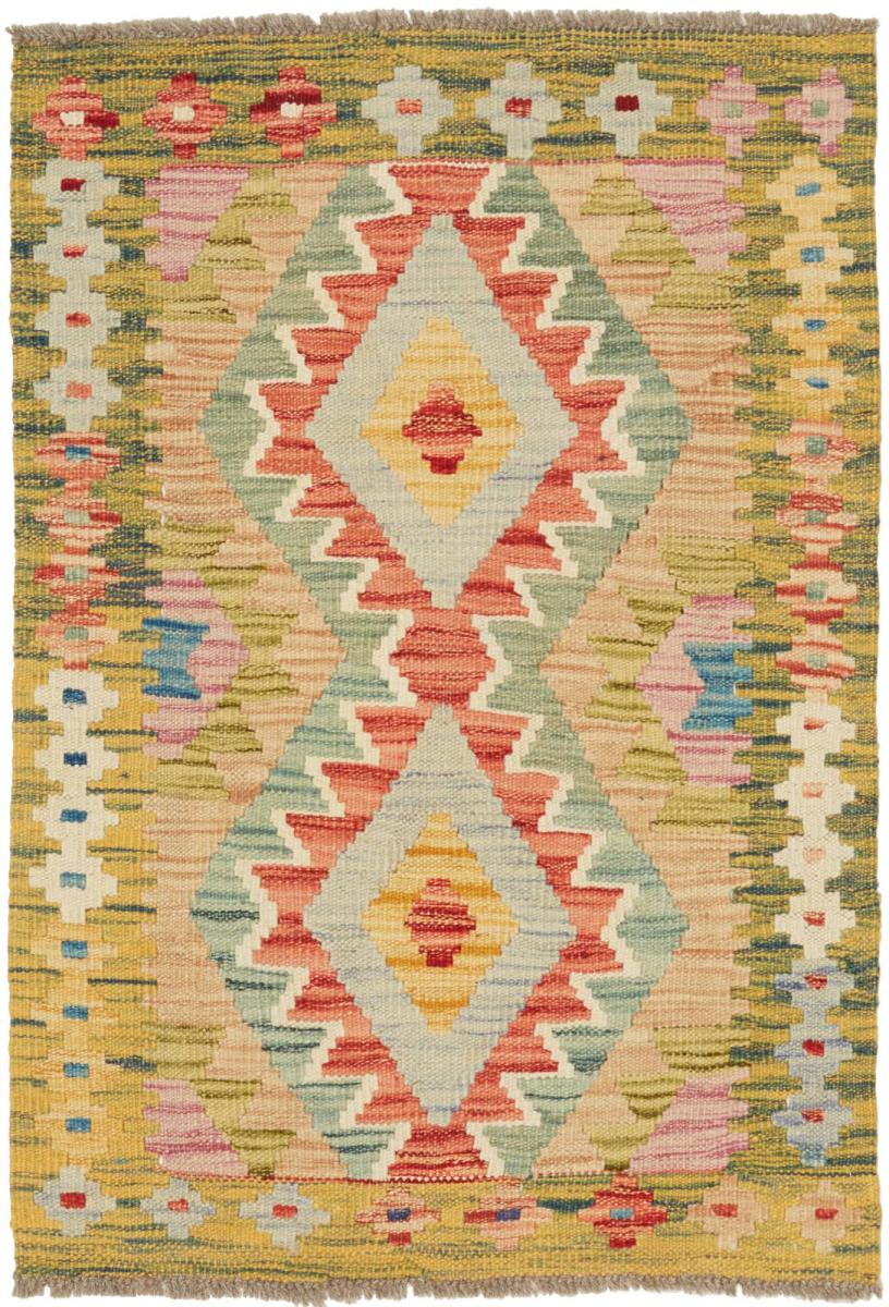 Afghaans tapijt Kilim Afghan 91x64 91x64, Perzisch tapijt Handgeweven