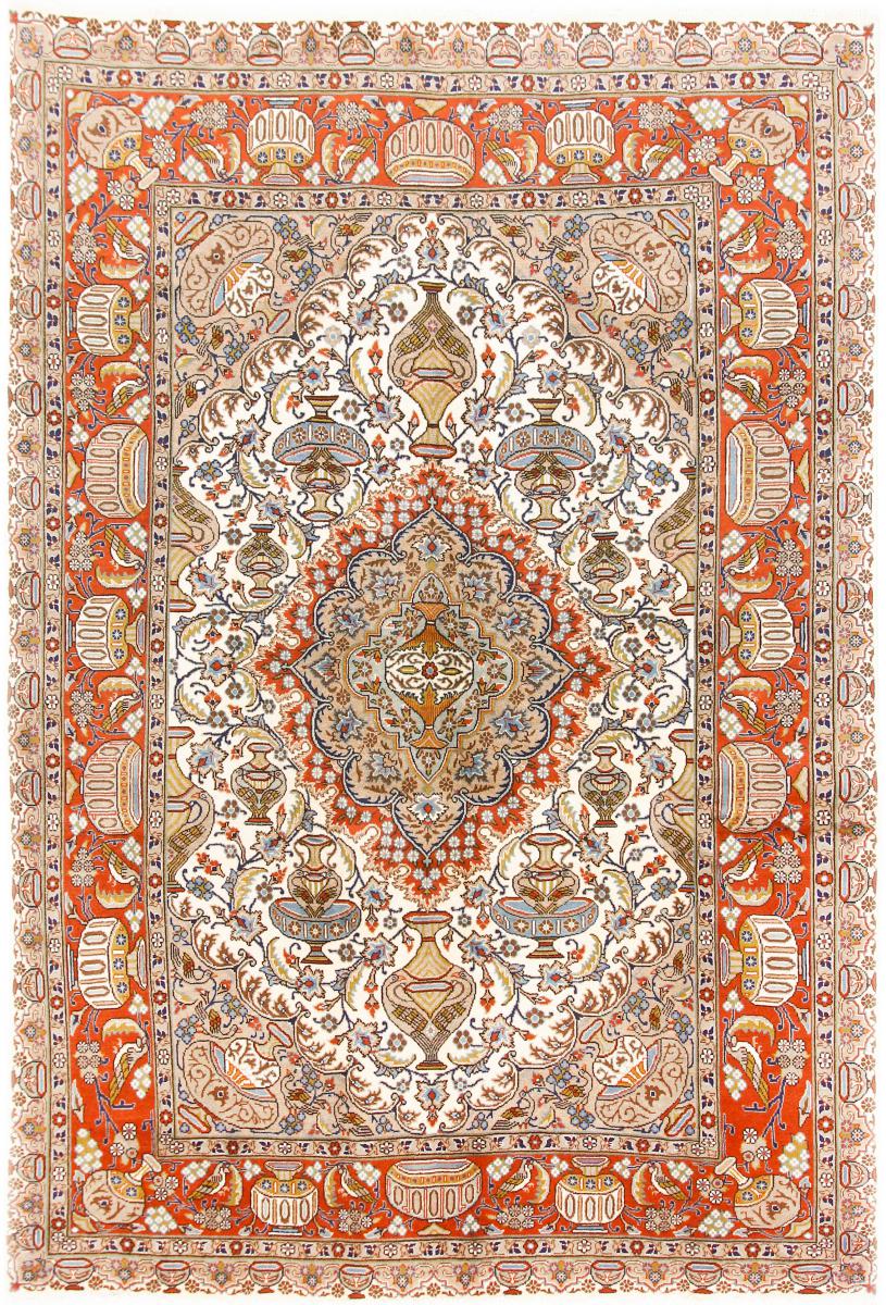 Persian Rug Kaschmar 9'7"x6'5" 9'7"x6'5", Persian Rug Knotted by hand