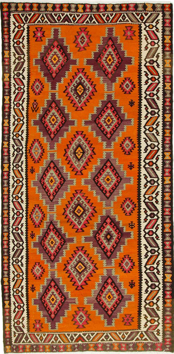 Persian Rug Kilim Fars Azerbaijan Antique 294x144 294x144, Persian Rug Woven by hand