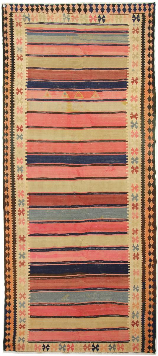  ペルシャ絨毯 キリム Fars Azerbaijan アンティーク 432x183 432x183,  ペルシャ絨毯 手織り