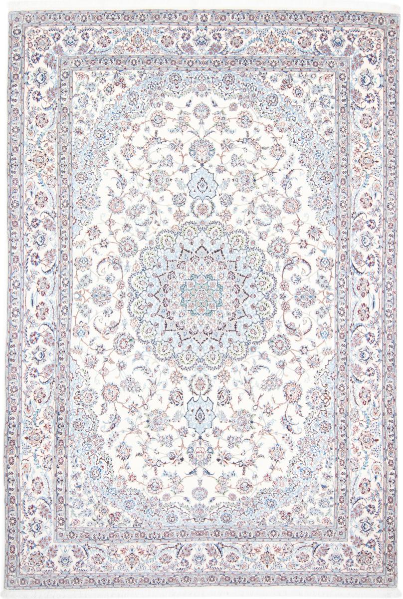 Perzisch tapijt Nain 6La 9'4"x6'4" 9'4"x6'4", Perzisch tapijt Handgeknoopte