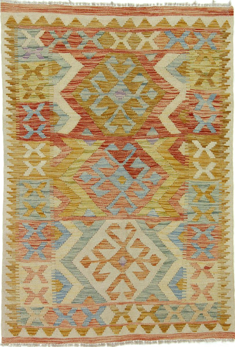 Alfombra afgana Kilim Afghan 147x100 147x100, Alfombra persa Tejido a mano