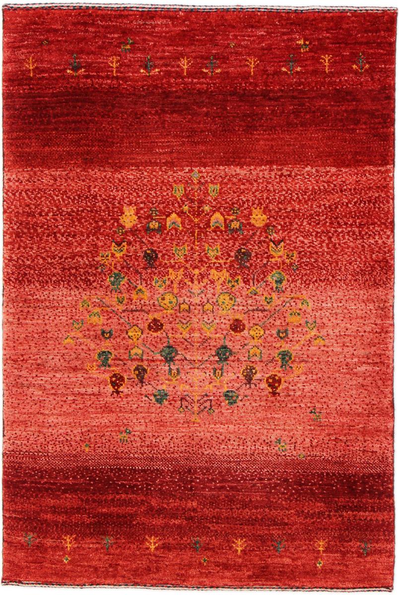 Persian Rug Persian Gabbeh Loribaft Nowbaft 113x69 113x69, Persian Rug Knotted by hand