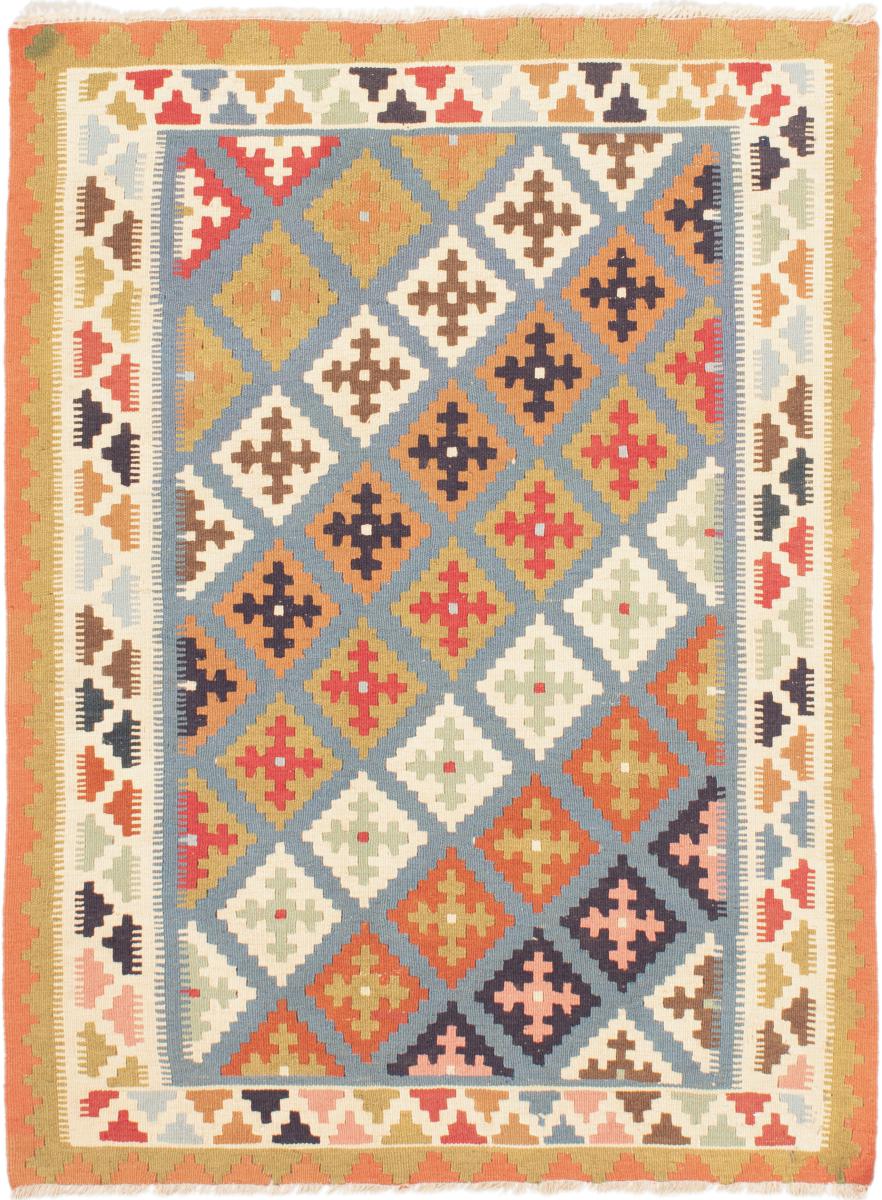 Tapis persan Kilim Fars 133x99 133x99, Tapis persan Tissé à la main