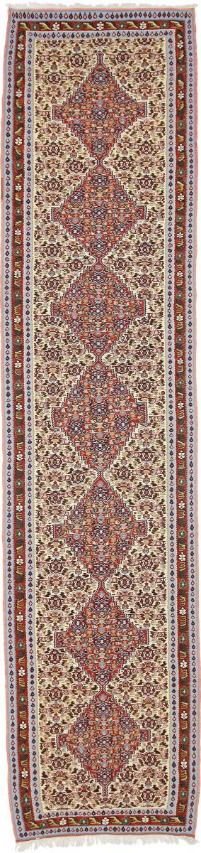 Perzisch tapijt Kilim Senneh 392x88 392x88, Perzisch tapijt Handgeknoopte
