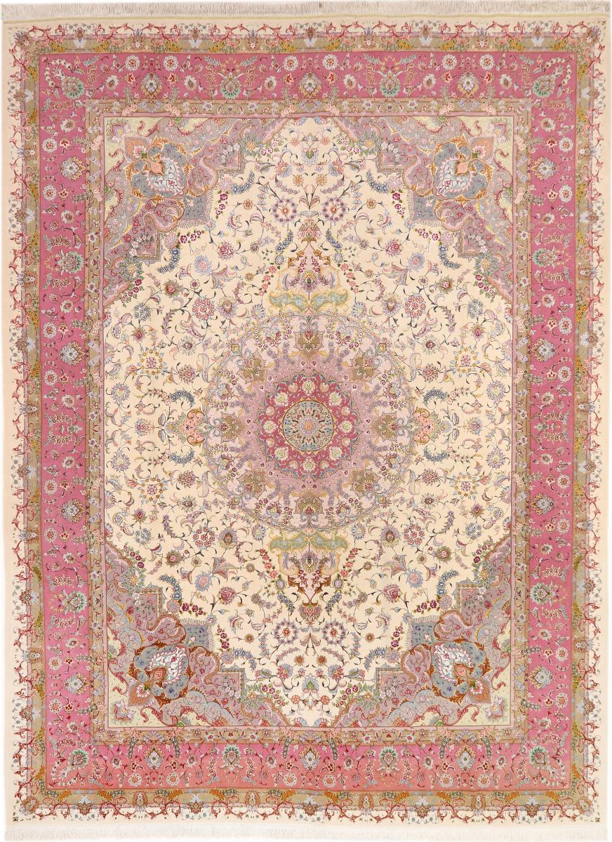 Persialainen matto Tabriz 50Raj 13'0"x9'8" 13'0"x9'8", Persialainen matto Solmittu käsin
