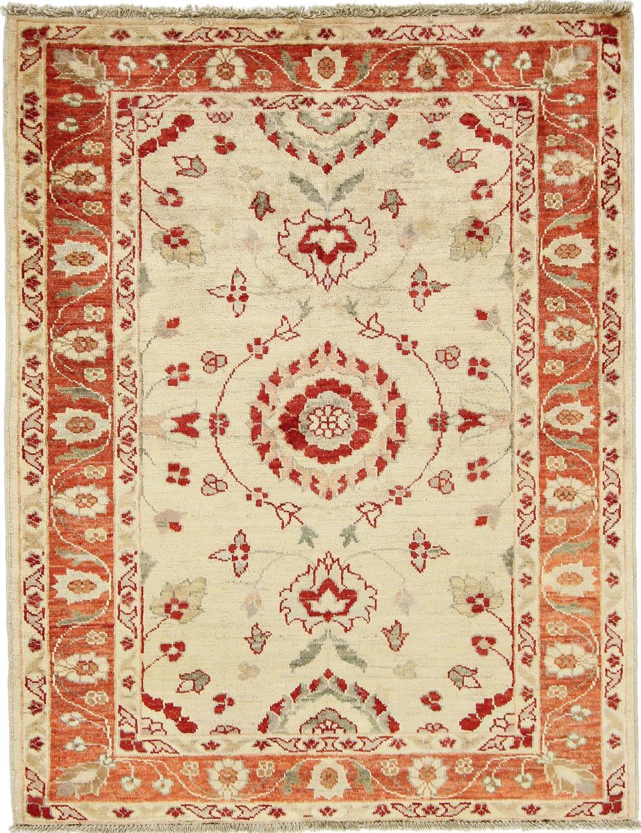 Afghanischer Teppich Ziegler Farahan 134x103 134x103, Perserteppich Handgeknüpft