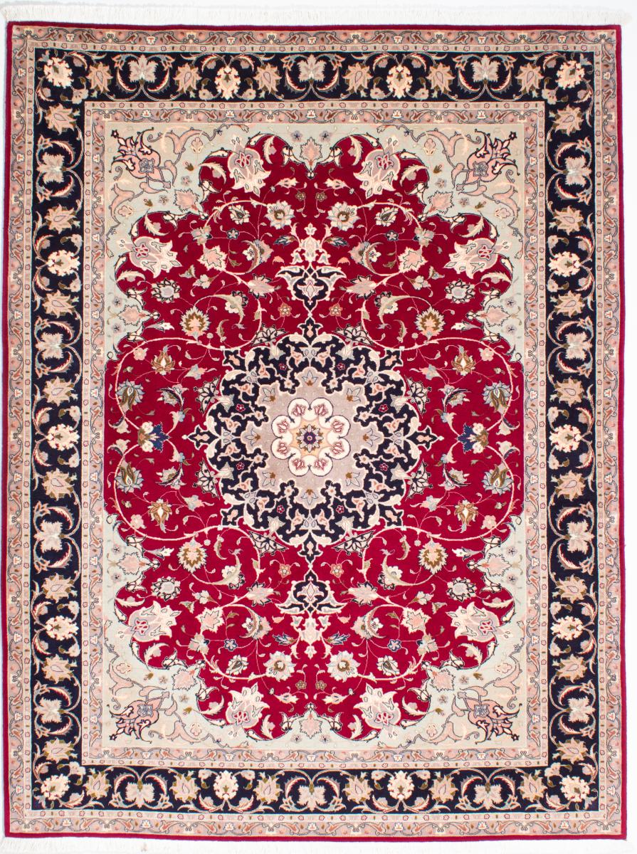Persisk tæppe Tabriz 50Raj 7'10"x5'7" 7'10"x5'7", Persisk tæppe Knyttet i hånden