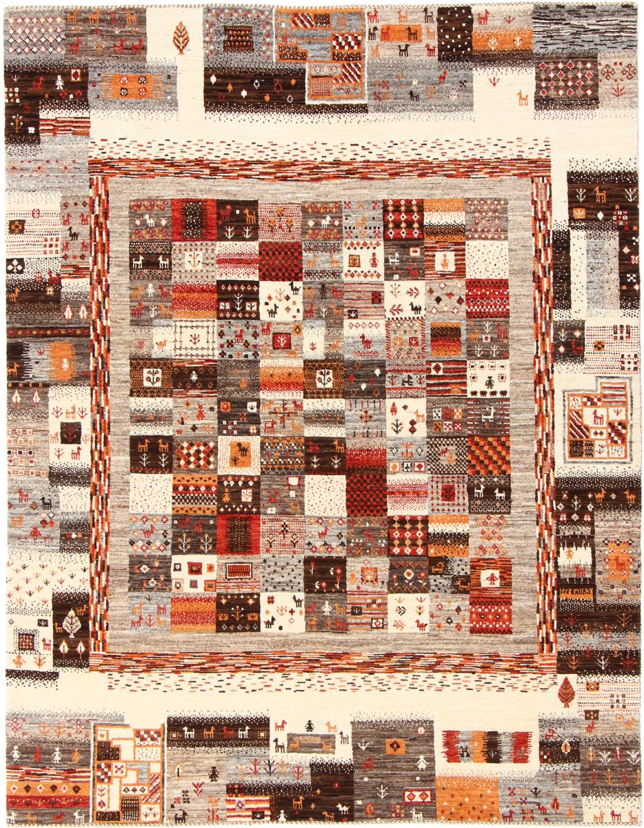 Persialainen matto Persia Gabbeh Loribaft Nowbaft 6'6"x5'0" 6'6"x5'0", Persialainen matto Solmittu käsin