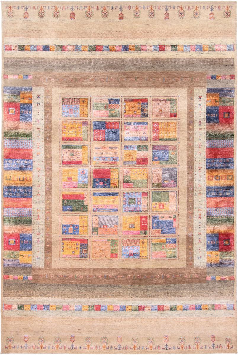 Indiaas tapijt Gabbeh Loribaft 305x204 305x204, Perzisch tapijt Handgeknoopte