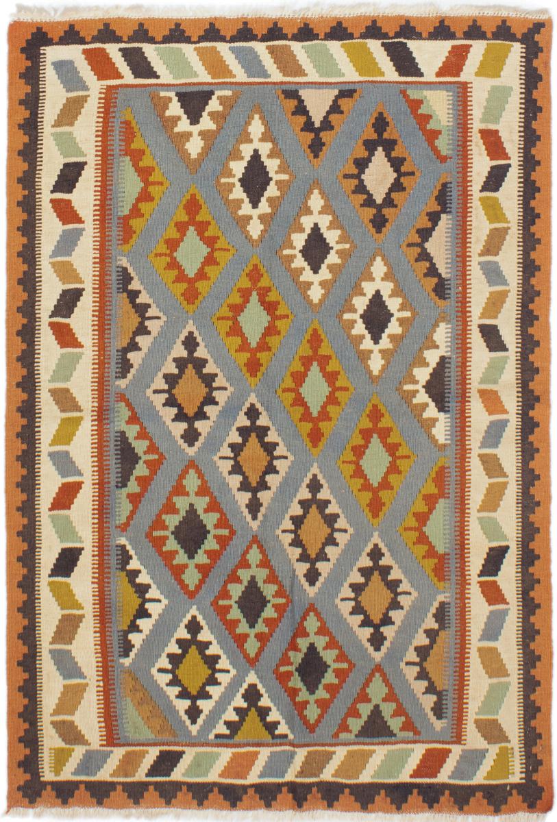 Alfombra persa Kilim Fars 140x97 140x97, Alfombra persa Tejido a mano