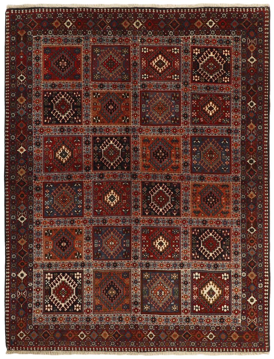 Persialainen matto Yalameh 196x151 196x151, Persialainen matto Solmittu käsin