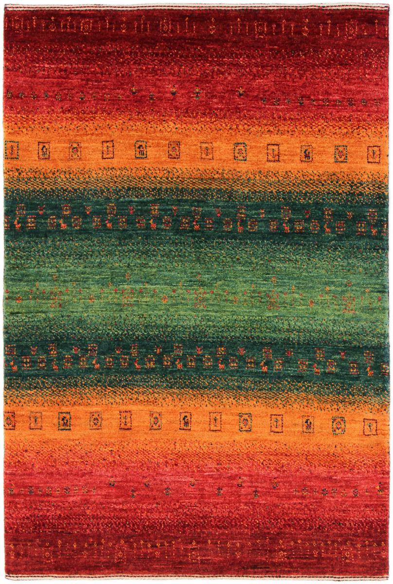 Perzisch tapijt Perzisch Gabbeh Loribaft Nowbaft 124x82 124x82, Perzisch tapijt Handgeknoopte