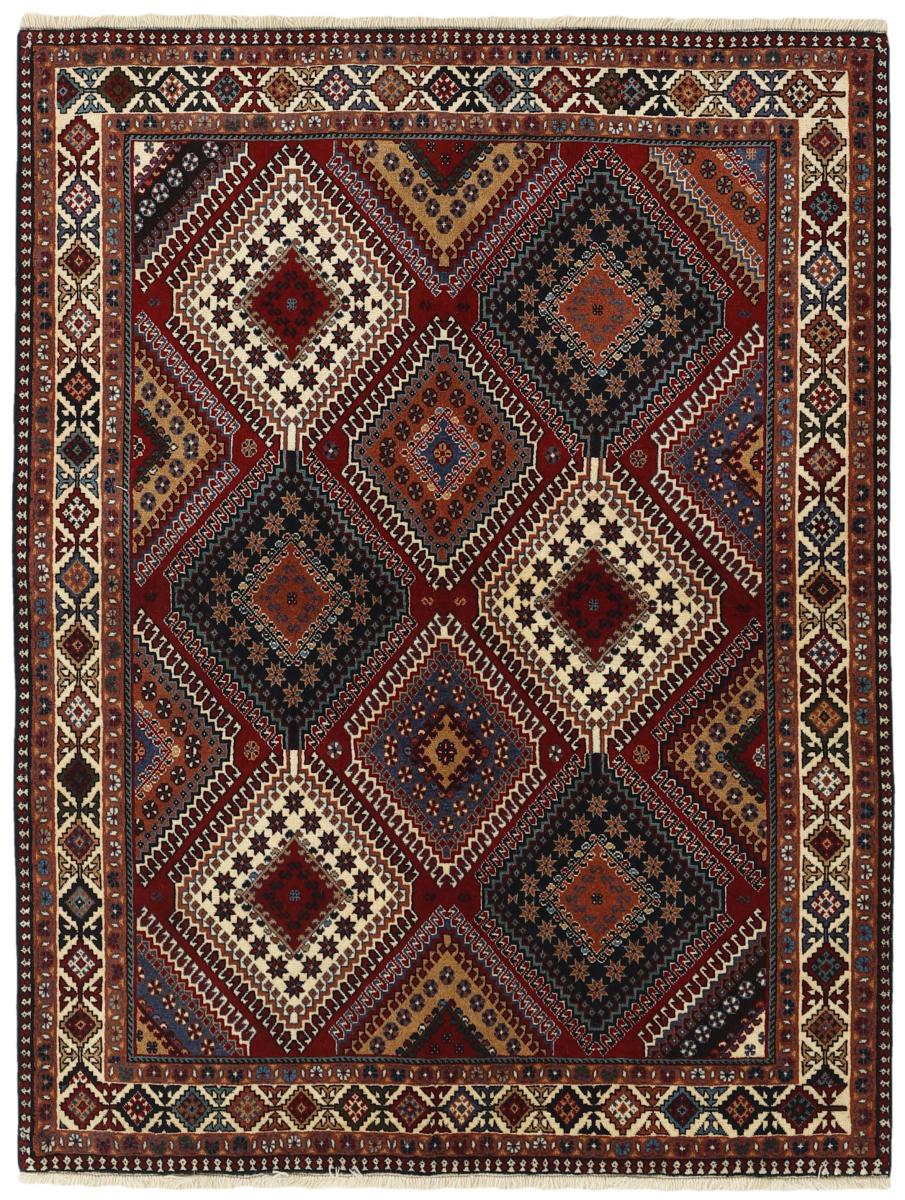 Tappeto persiano Yalameh 197x156 197x156, Tappeto persiano Annodato a mano