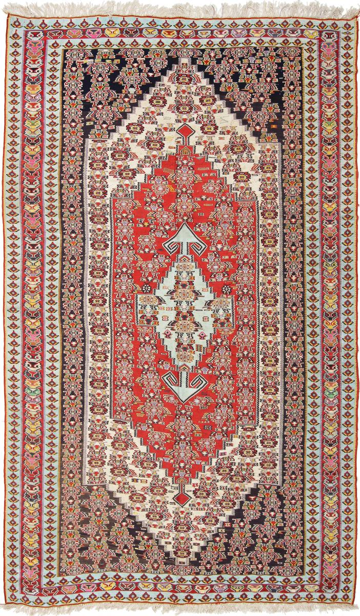 Tappeto persiano Kilim Senneh 264x155 264x155, Tappeto persiano Annodato a mano