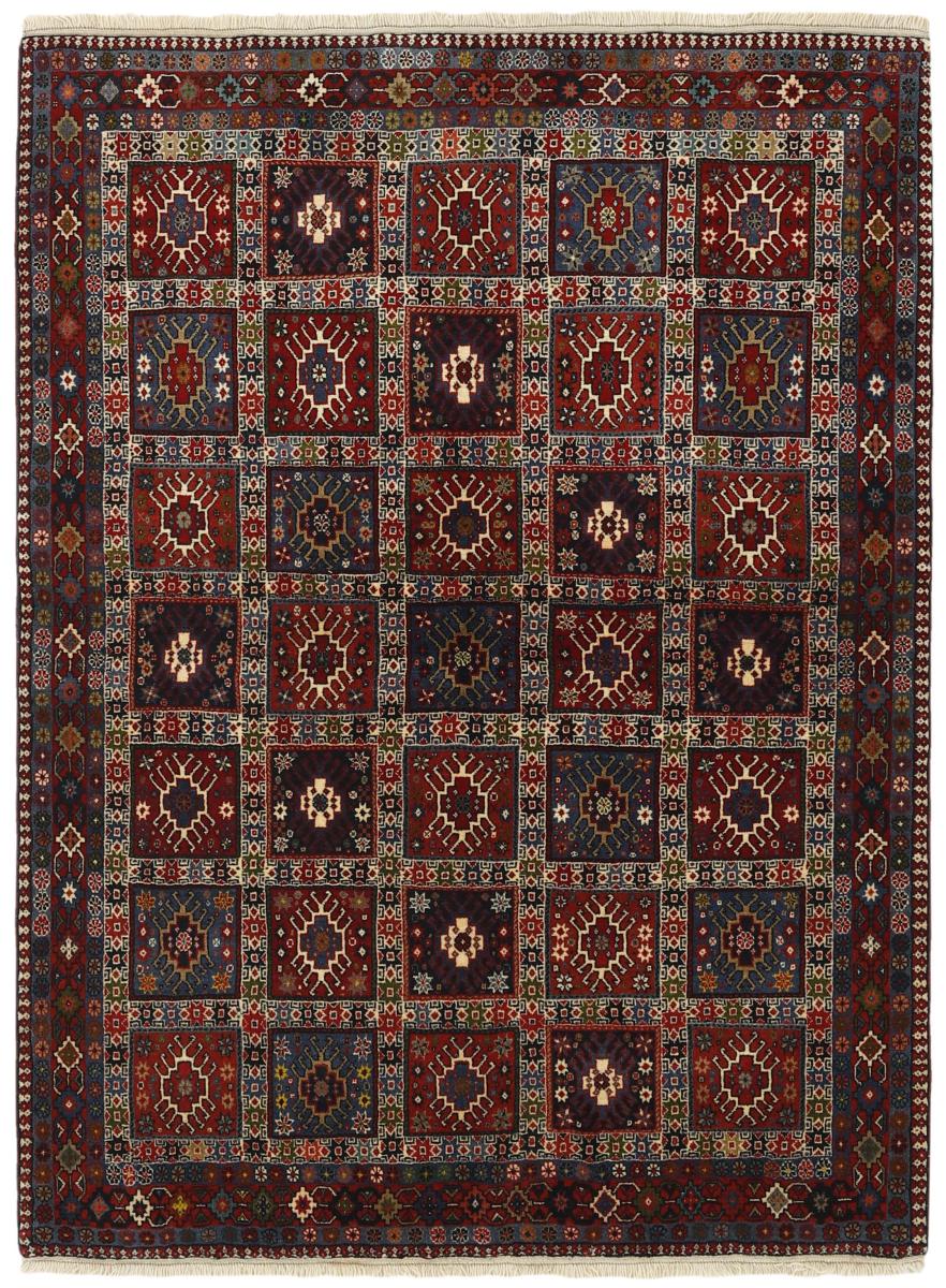  ペルシャ絨毯 ヤラメー 201x151 201x151,  ペルシャ絨毯 手織り