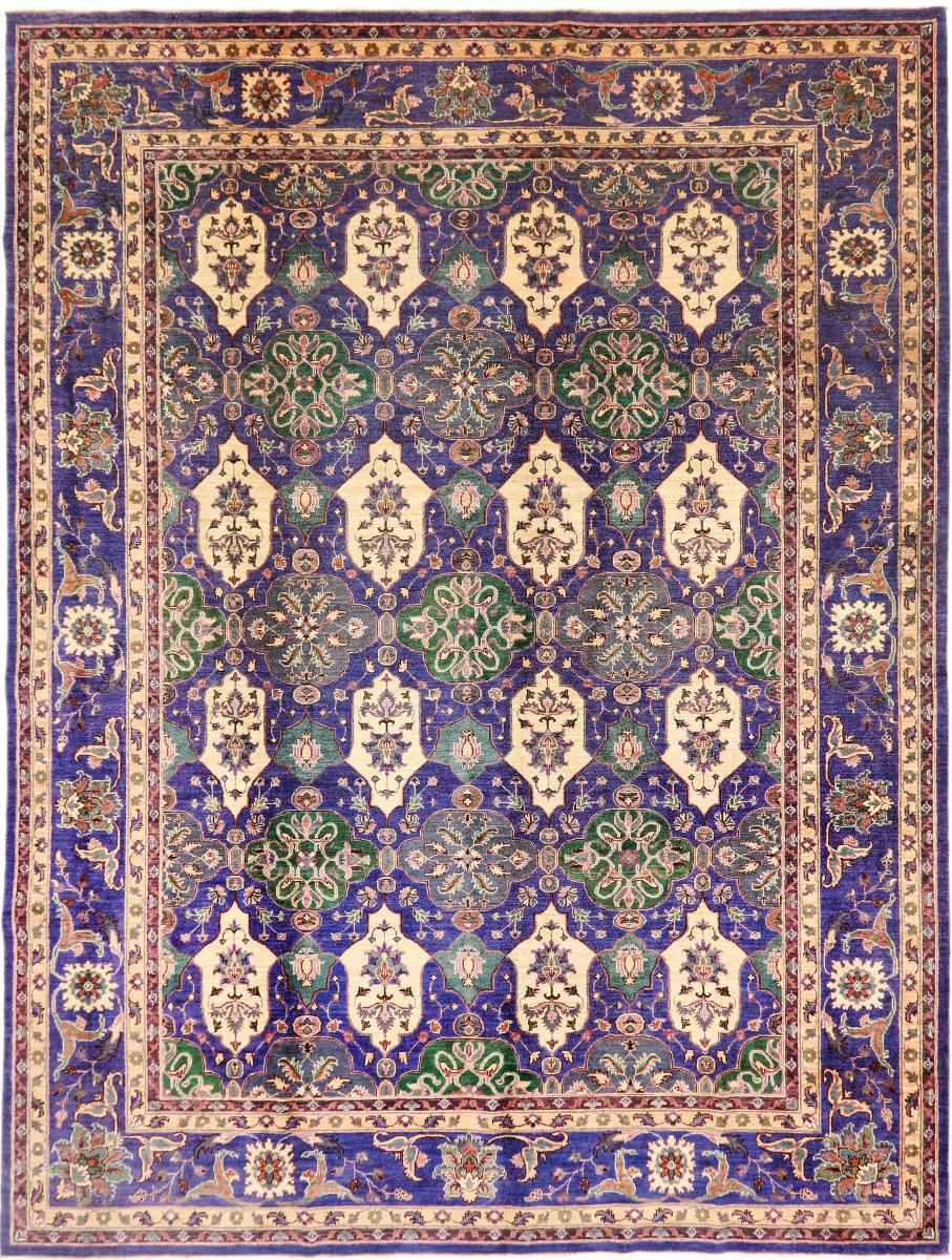 Afghan rug Arijana Klassik 11'7"x8'10" 11'7"x8'10", Persian Rug Knotted by hand