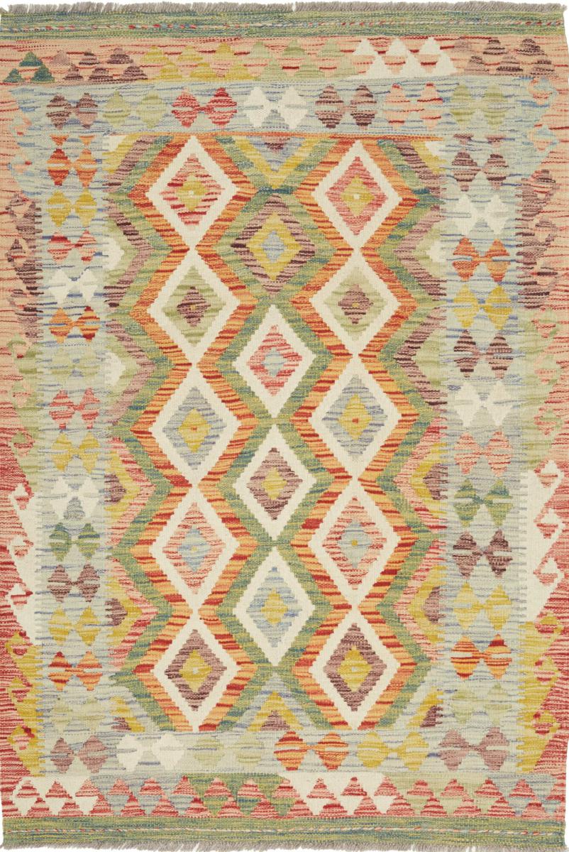 Alfombra afgana Kilim Afghan 152x102 152x102, Alfombra persa Tejido a mano