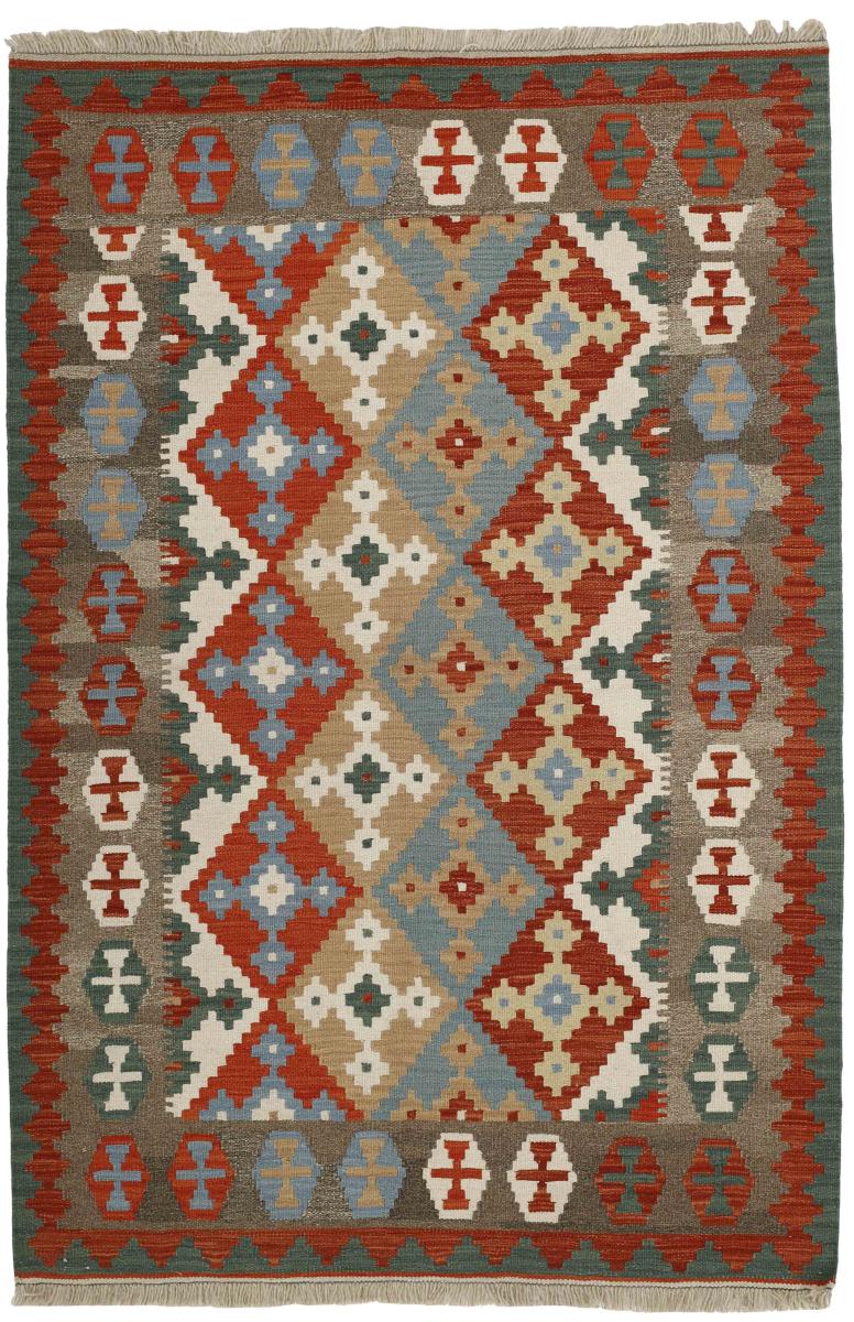 Persialainen matto Kelim Fars 186x123 186x123, Persialainen matto kudottu