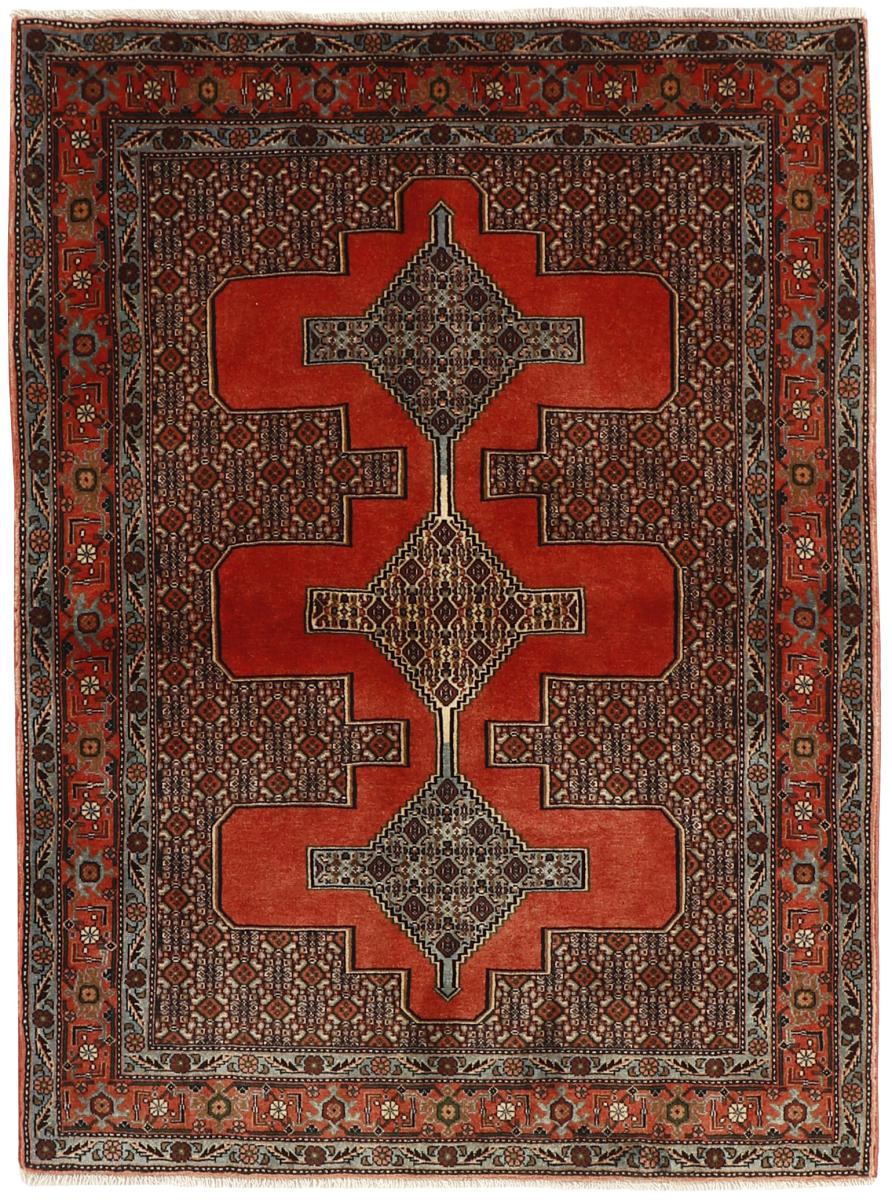 Tapis persan Senneh 167x127 167x127, Tapis persan Noué à la main