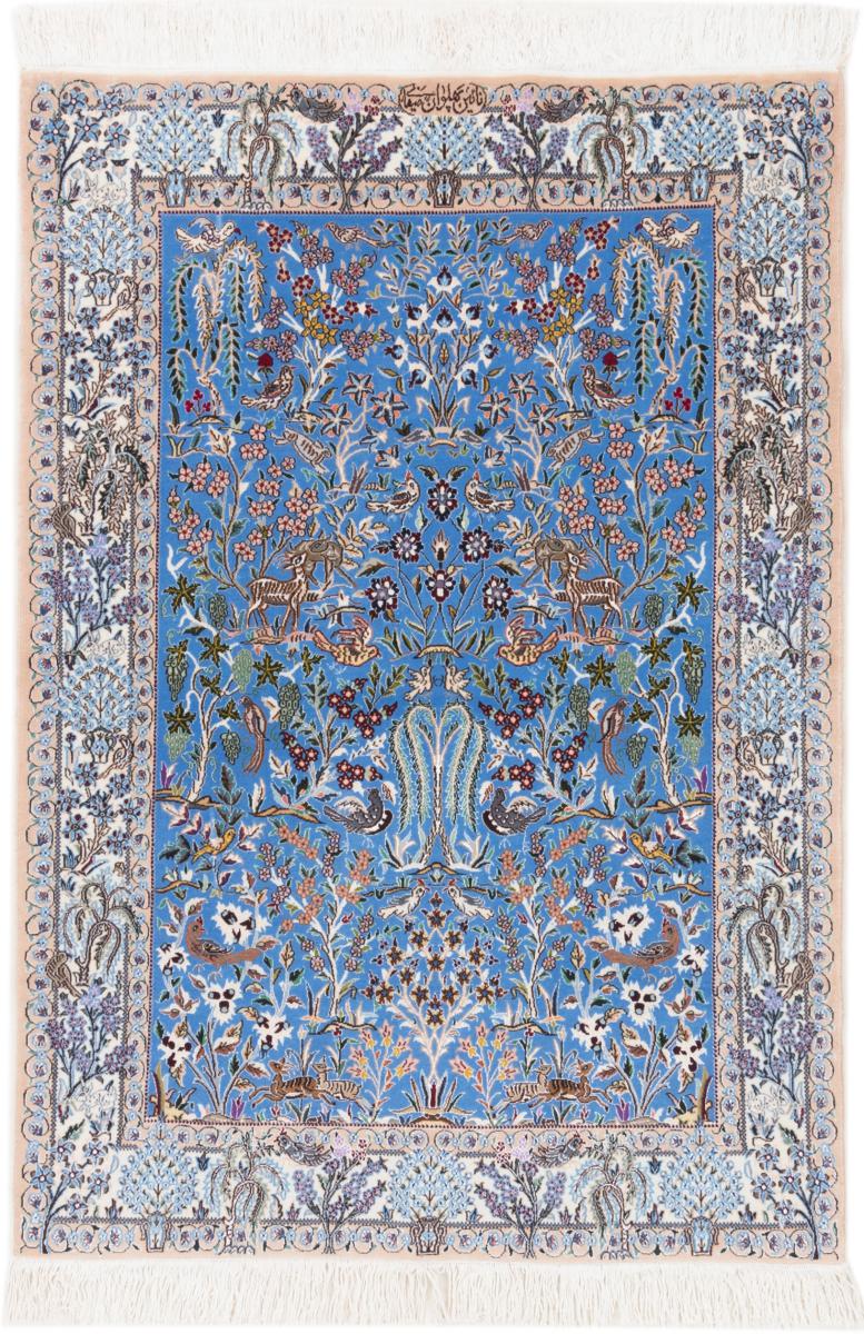 Perzisch tapijt Nain 6La 150x103 150x103, Perzisch tapijt Handgeknoopte