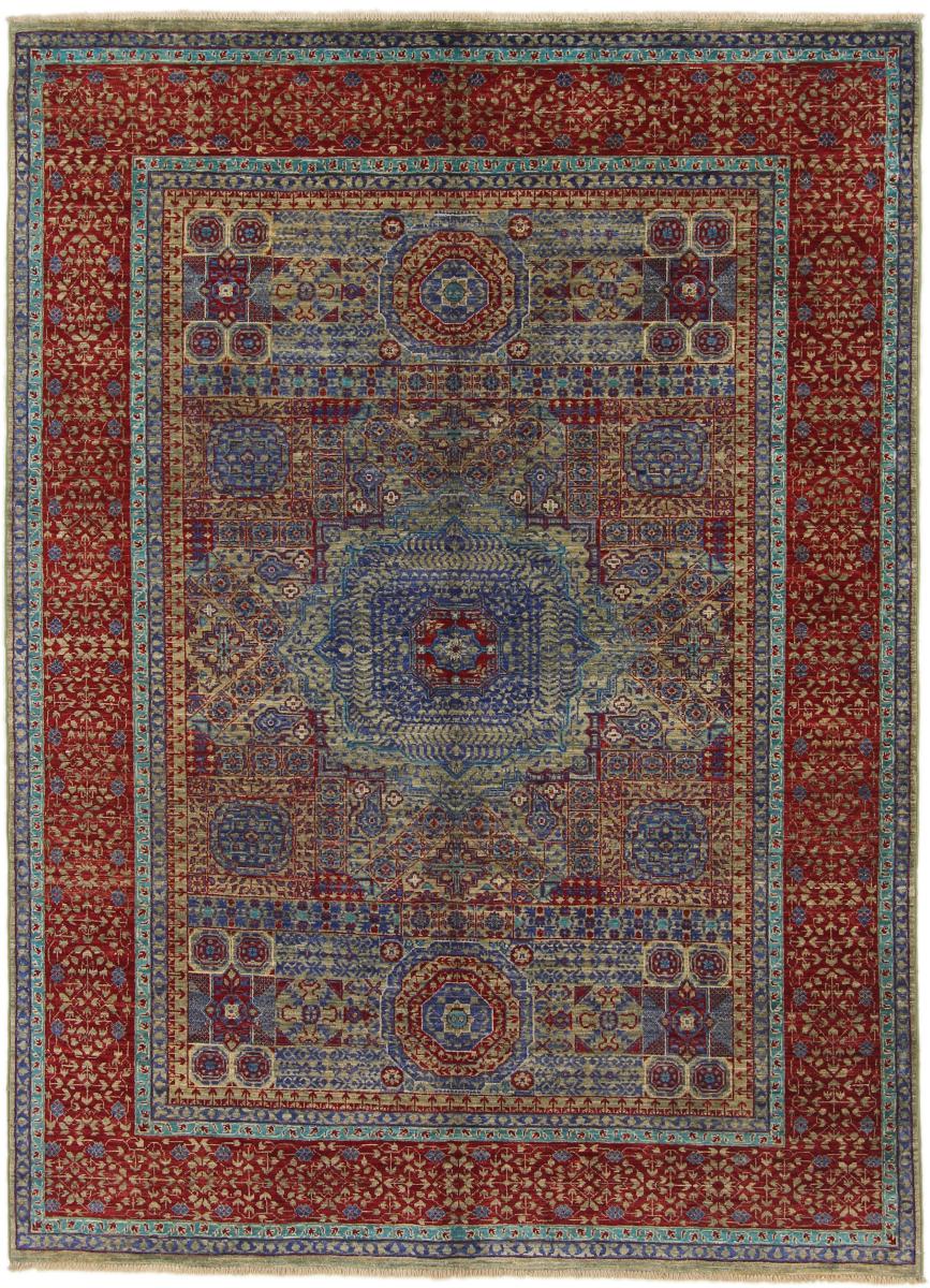 Afghan rug Mamluk 240x172 240x172, Persian Rug Knotted by hand