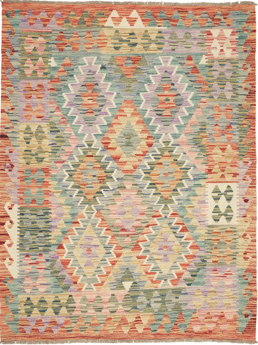 Tapis afghan Kilim Afghan 170x126 170x126, Tapis persan Tissé à la main