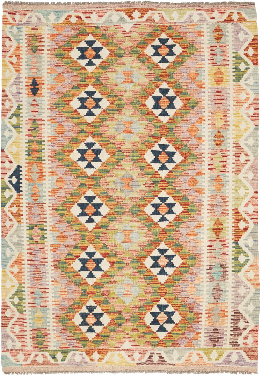 アフガンカーペット キリム アフガン 175x124 175x124,  ペルシャ絨毯 手織り