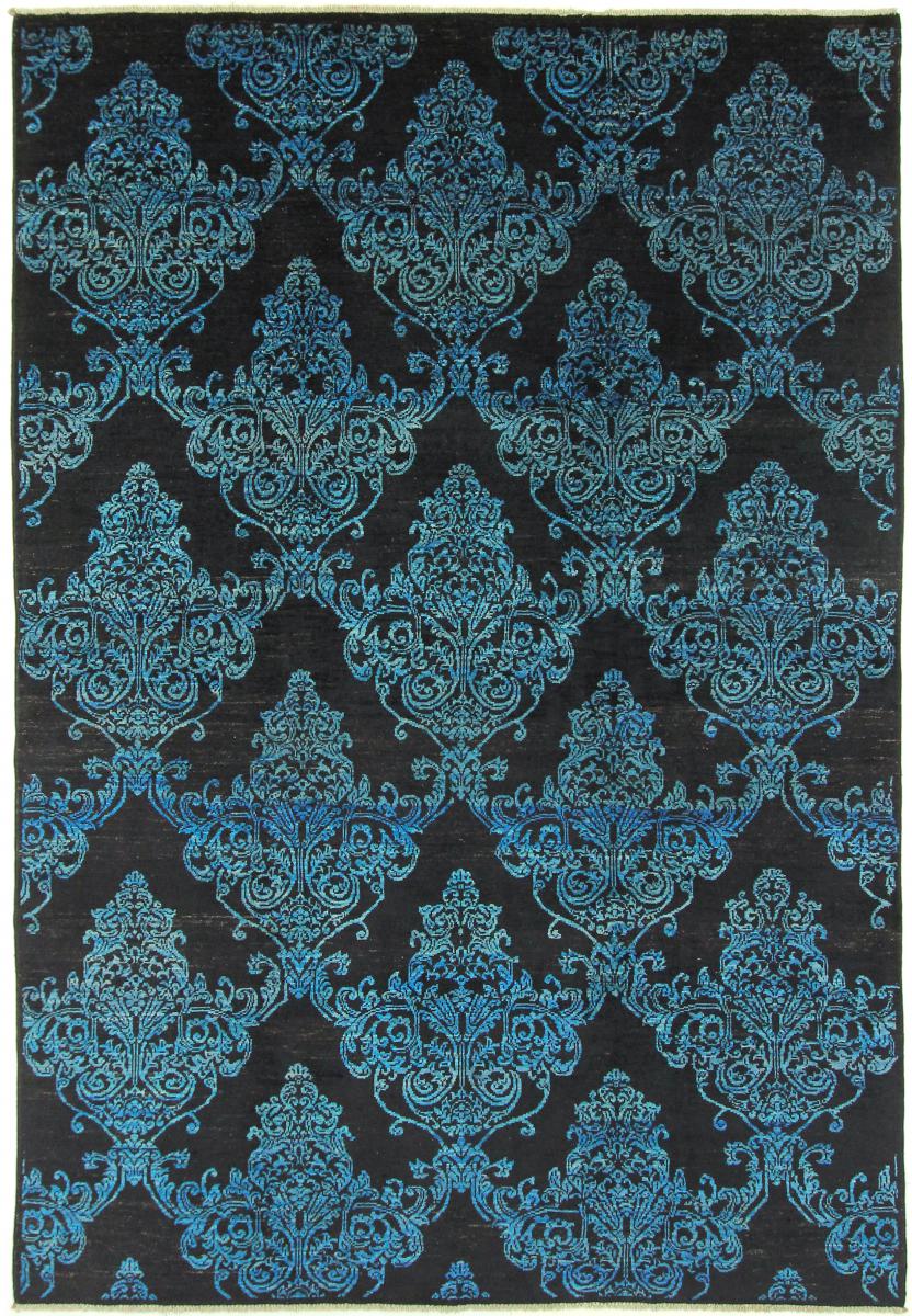 Tapis afghan Ziegler Design 9'8"x6'8" 9'8"x6'8", Tapis persan Noué à la main