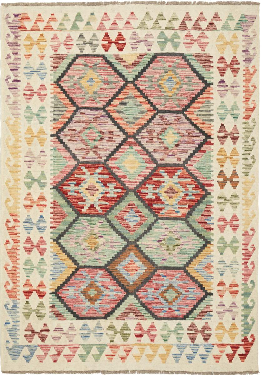 Afghaans tapijt Kilim Afghan 178x124 178x124, Perzisch tapijt Handgeweven