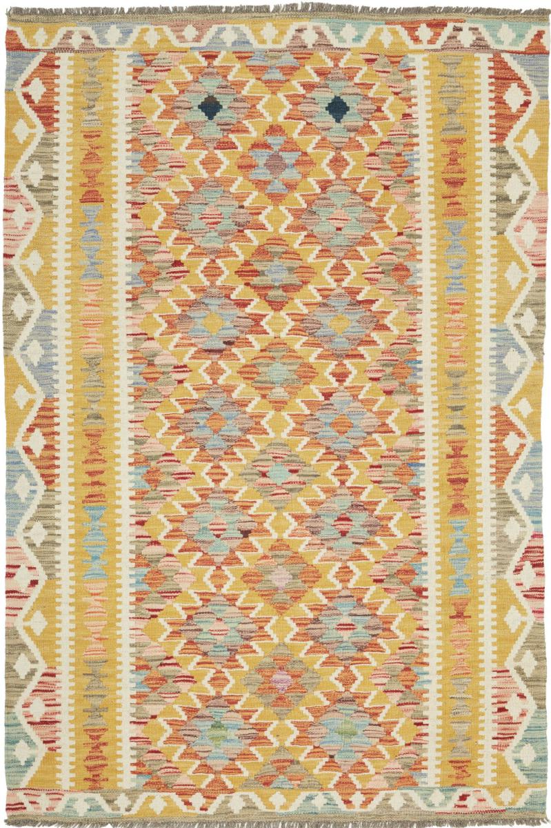アフガンカーペット キリム アフガン 181x123 181x123,  ペルシャ絨毯 手織り