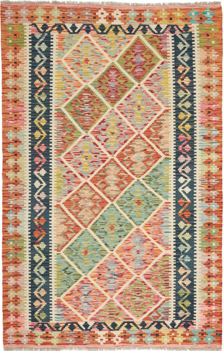 Tappeto Afgano Kilim Afghan 186x120 186x120, Tappeto persiano Tessuto a mano