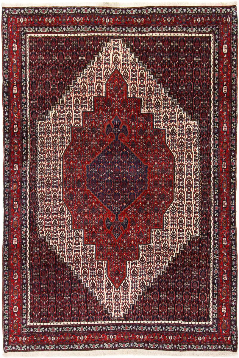 Perzisch tapijt Senneh 10'1"x6'9" 10'1"x6'9", Perzisch tapijt Handgeknoopte