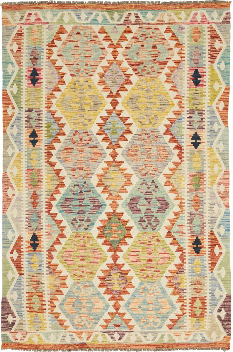 Afghanska mattan Kilim Afghan 186x122 186x122, Persisk matta handvävd 
