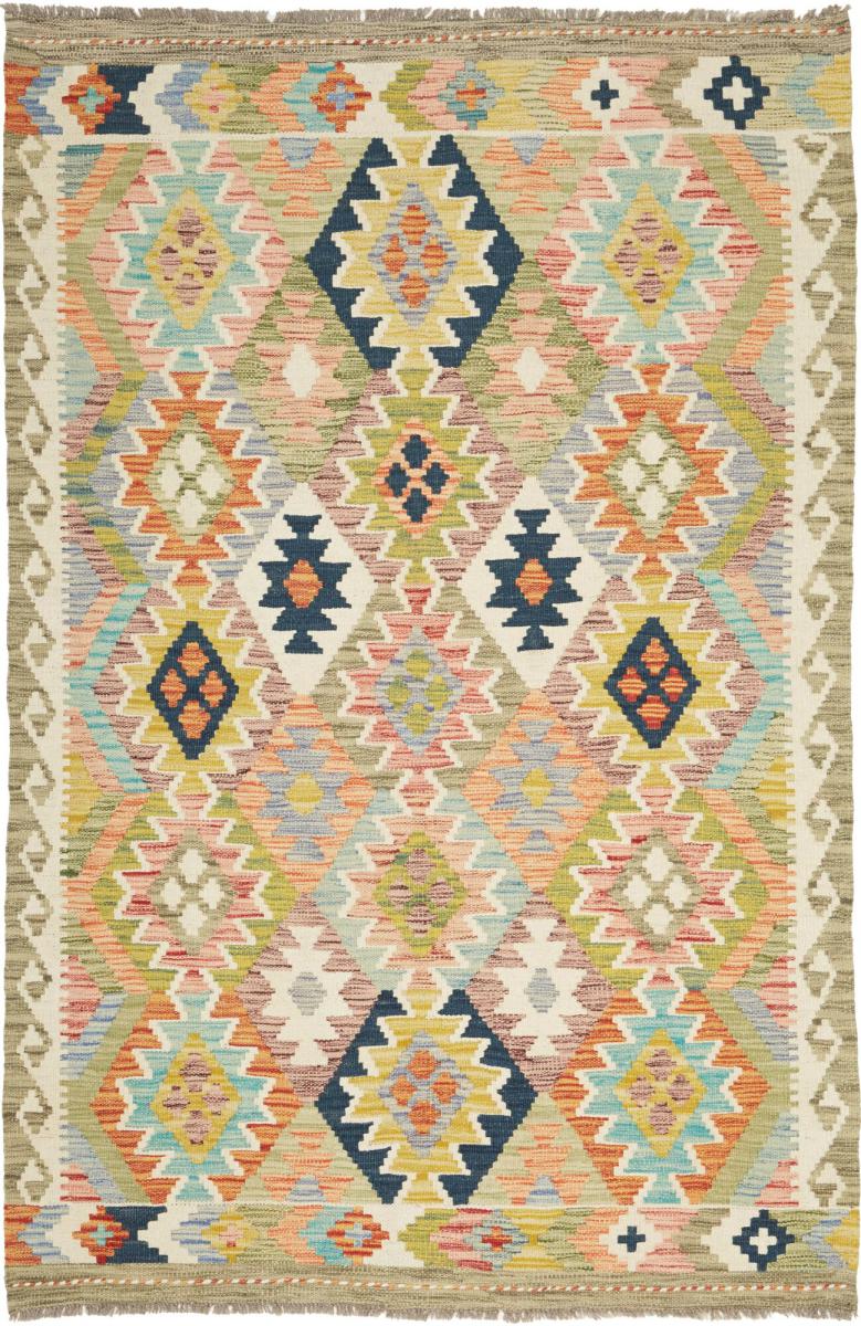 Tappeto Afgano Kilim Afghan 186x120 186x120, Tappeto persiano Tessuto a mano