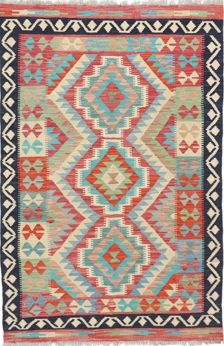 Afghansk tæppe Kelim Afghan Heritage 154x102 154x102, Persisk tæppe Håndvævet